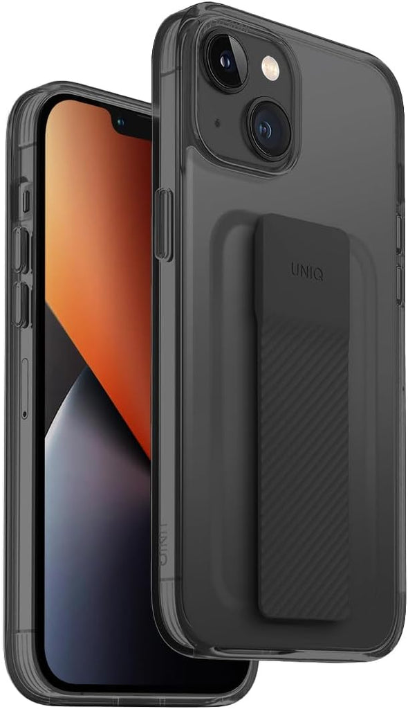 UNIQ Heldro Mount Phone Case Compatible with iPhone 14 (Gray)