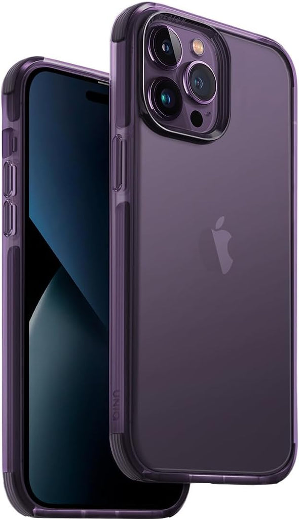 UNIQ Combat Phone Case Compatible with iPhone 14 Pro Max (Purple)