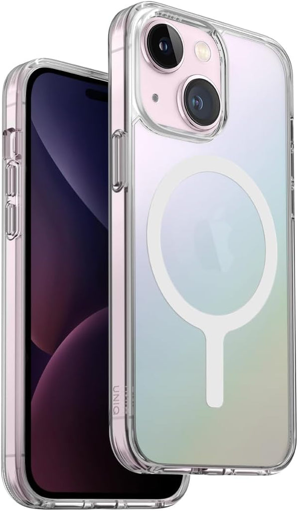 UNIQ LP Xtreme Phone Case Compatible with iPhone 15, MagClick Magnetic Charging Compatible (FrostClear)