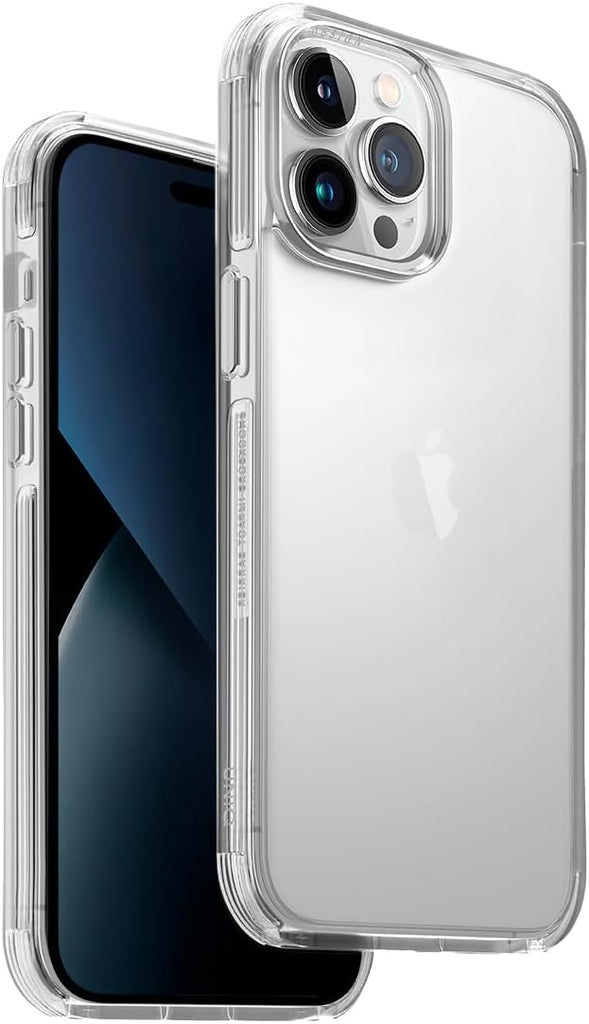 UNIQ Combat Phone Case Compatible with iPhone 14 Pro Max (Clear)