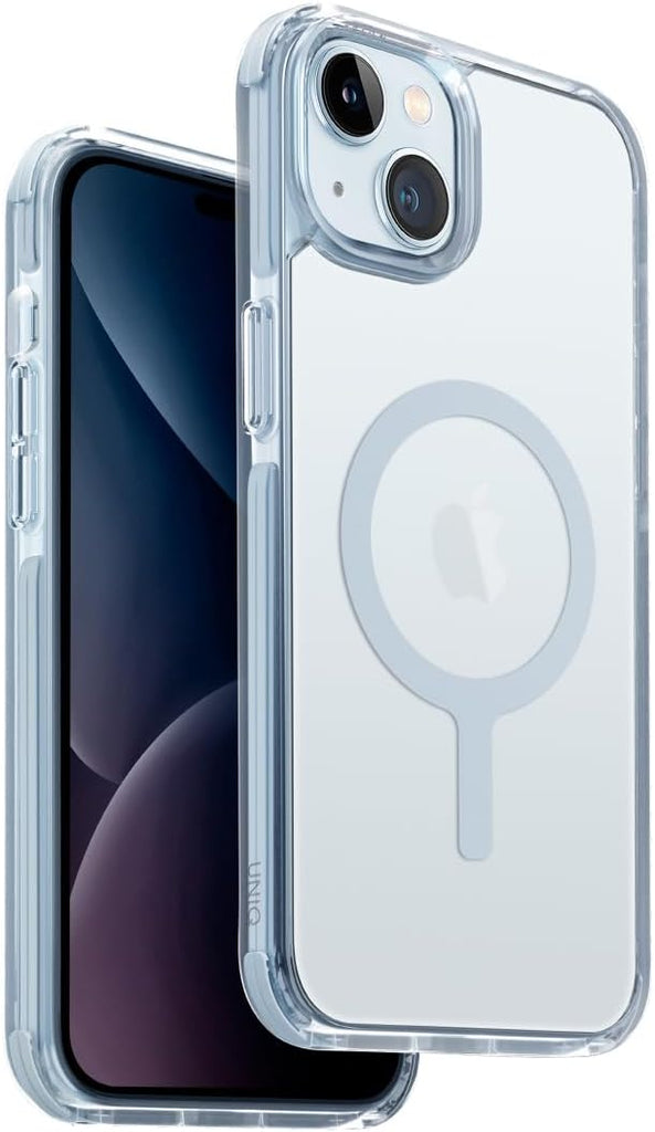 UNIQ Combat Phone Case Compatible with iPhone 15 Plus,MagClick Magnetic Charging Compatible (Pink)