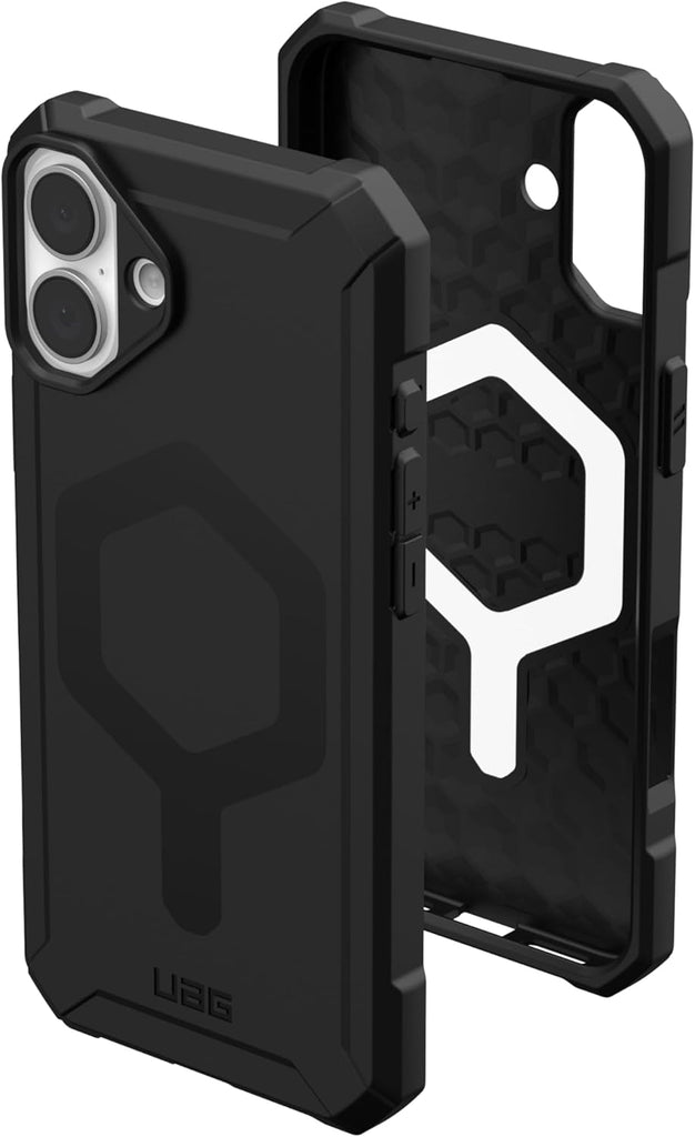 URBAN ARMOR GEAR UAG Designed for iPhone 16 Plus Case 6.7" Monarch Pro - Compatible with MagSafe Charging Rugged Heavy Duty Shockproof Anti-Slip Military Grade Protective Cover, Carbon Fiber - PhoneStore 豐達網上商店