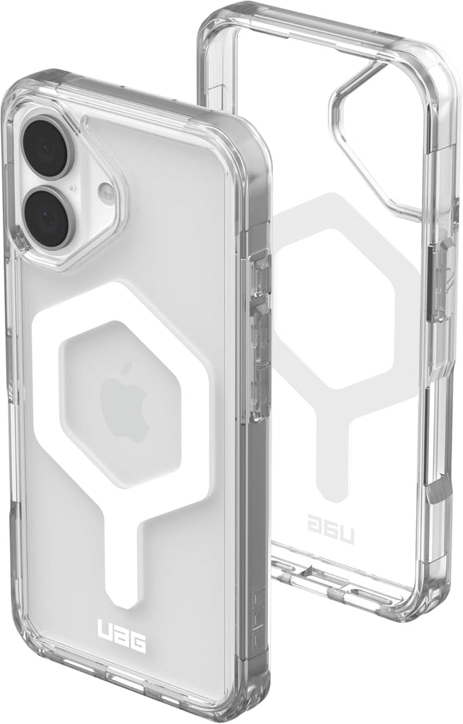 URBAN ARMOR GEAR UAG Designed for iPhone 16 Case 6.1" Monarch Pro - Compatible with MagSafe Charging Rugged Heavy Duty Shockproof Anti-Slip Military Grade Protective Cover, Titanium - PhoneStore 豐達網上商店