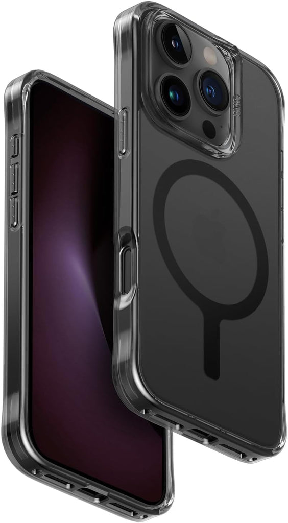 UNIQ LP Xtreme (AF) Phone Case Compatible with Hybrid iPhone 16 PRO (2024) 6.3, MAGCLICK Charging (Frost Smoke)