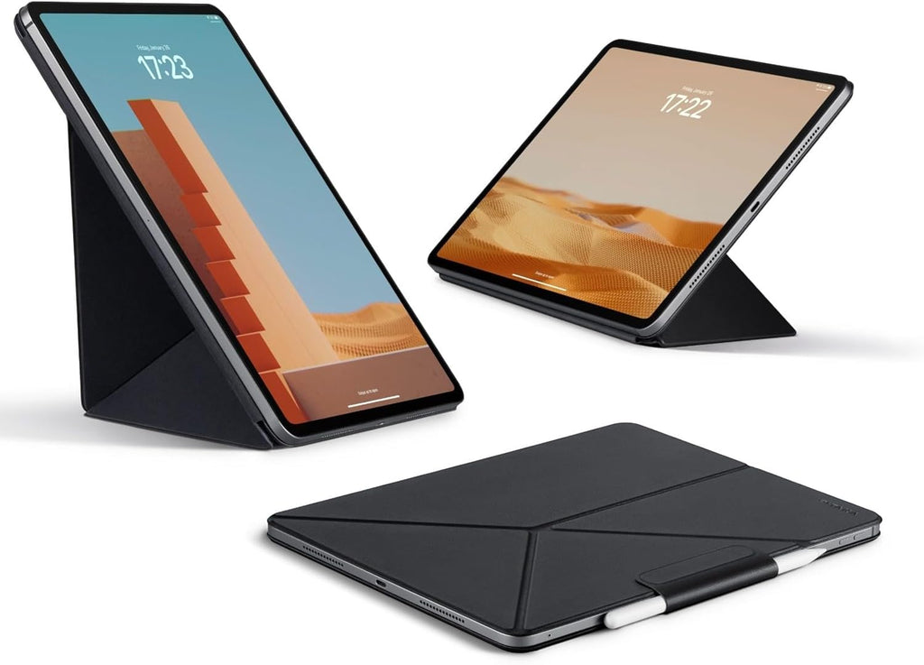 PITAKA for iPad Pro 11 Inch Case 2025/2024, Compatible with iPad Pro M5/M4, Portrait/Landscape Magnetic Case with Pencil Holder, 4 Standing Angles and - Black - PhoneStore 豐達網上商店