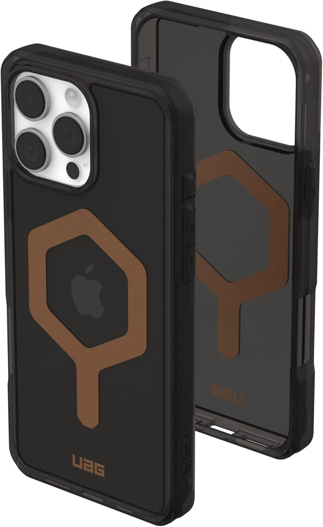 URBAN ARMOR GEAR UAG Designed for iPhone 16 Pro Max Case 6.9" Plyo - Compatible with MagSafe Charging Rugged Slim Anti-Yellowing Transparent Clear Shockproof Military Grade Protective Cover, Ash/White - PhoneStore 豐達網上商店