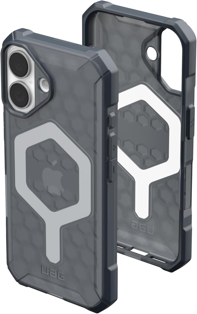 URBAN ARMOR GEAR UAG Designed for iPhone 16 Case Metropolis LT - Compatible with MagSafe Charging Rugged Shockproof Anti-Slip Military Grade Protective Cover, Kevlar Black - PhoneStore 豐達網上商店