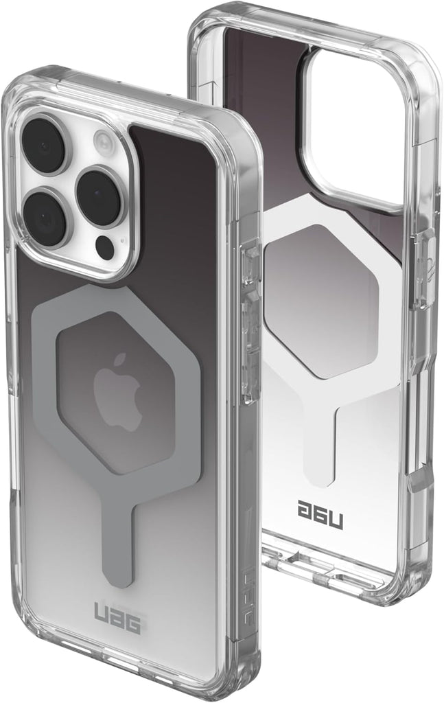 URBAN ARMOR GEAR UAG Designed for iPhone 16 Pro Case 6.3" Plyo - Compatible with MagSafe Charging Rugged Slim Anti-Yellowing Transparent Clear Shockproof Military Grade Protective Cover, Black/Black - PhoneStore 豐達網上商店
