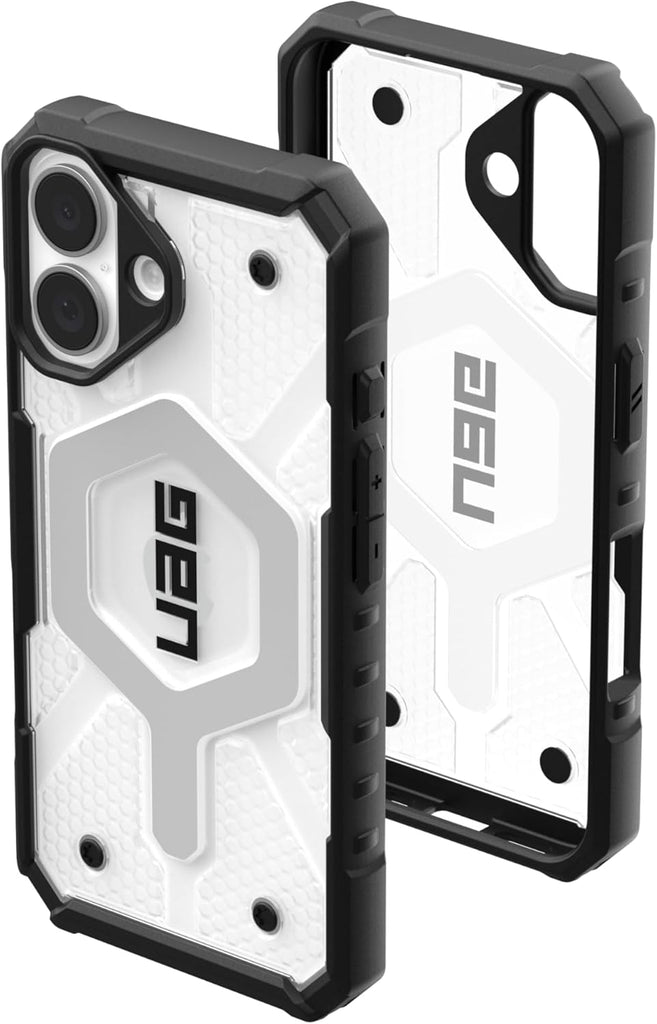 URBAN ARMOR GEAR UAG Designed for iPhone 16 Case Metropolis LT - Compatible with MagSafe Charging Rugged Shockproof Anti-Slip Military Grade Protective Cover, Kevlar Black - PhoneStore 豐達網上商店