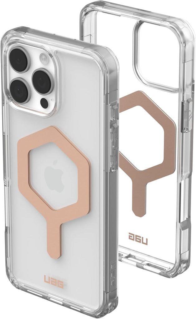 URBAN ARMOR GEAR UAG Designed for iPhone 16 Pro Max Case 6.9" Plyo - Compatible with MagSafe Charging Rugged Slim Anti-Yellowing Transparent Clear Shockproof Military Grade Protective Cover, Ash/White - PhoneStore 豐達網上商店