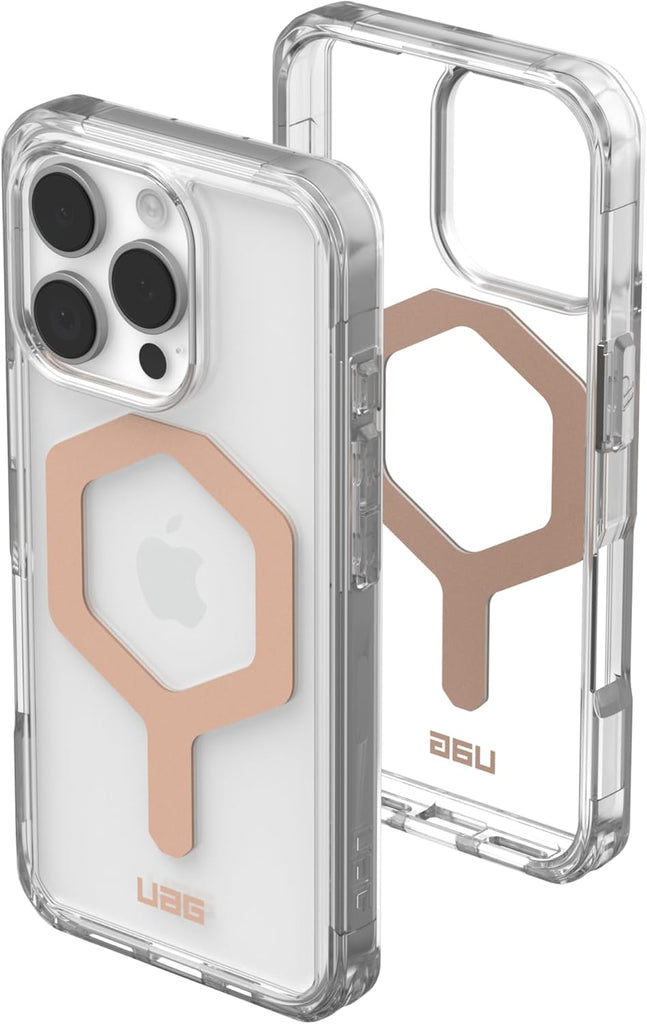 URBAN ARMOR GEAR UAG Designed for iPhone 16 Pro Case 6.3" Plyo - Compatible with MagSafe Charging Rugged Slim Anti-Yellowing Transparent Clear Shockproof Military Grade Protective Cover, Black/Black - PhoneStore 豐達網上商店