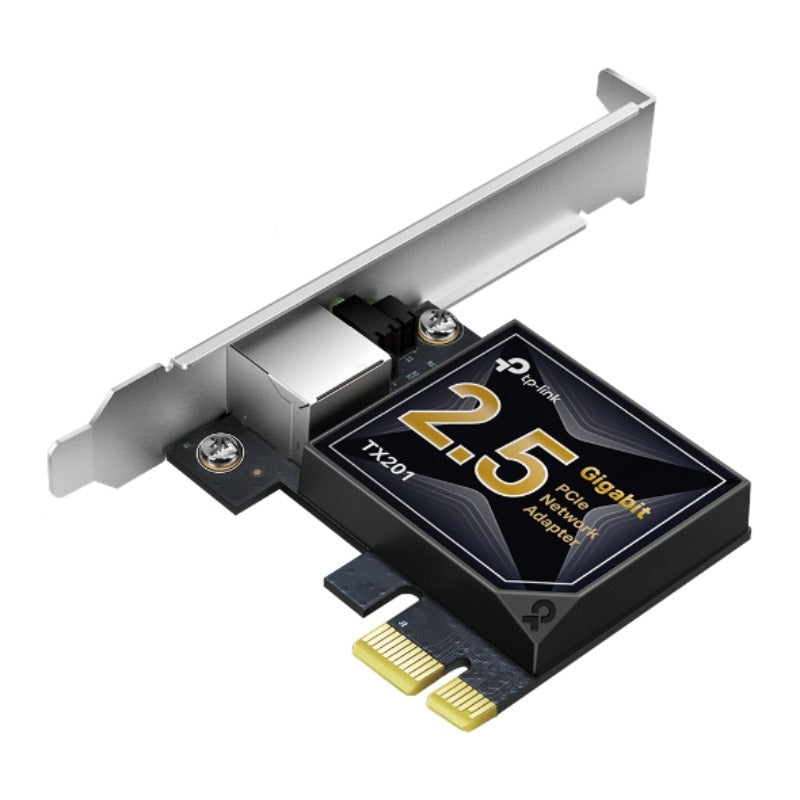 TP-Link TX201 2.5 Gigabit PCIe 網絡卡 | 極速 2.5GbE 傳輸 + 附標準/低矮型擋板 - PhoneStore 豐達網上商店