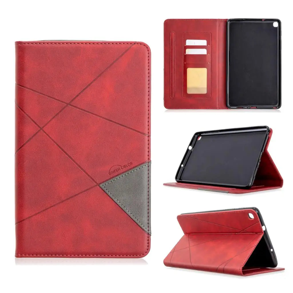 For Samsung Galaxy Tab A 8.0 inch 2019 SM P200 P205 Silicone PU Leather Cover for samsung Tab A 8.0 2017 T380 A 8.0 T290 Case