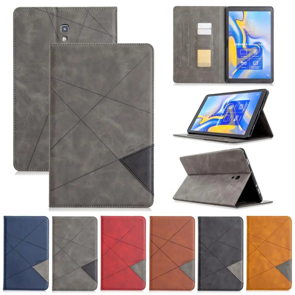 For Samsung Galaxy Tab A 10.5 inch 2018 SM-T590 SM-T595 Tablet Case Tab A7 Lite 8.7 T220 A7 10.4 T500 T505 T507 Wallet TPU Cover