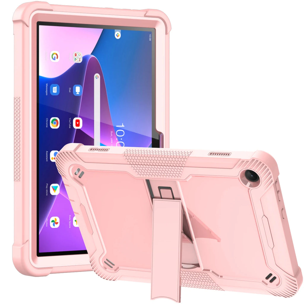 For Samsung Galaxy Tab A8 10.5 X200 S9 FE SM-X510 X710 S8 PLUS X800 Hard PC Case with Stand Cover For S6 Lite P615 A7 T500 T225