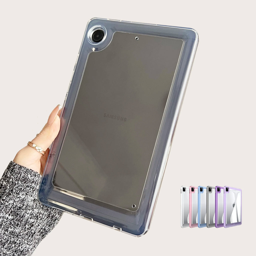 For Samsung Galaxy Tab S6 Lite 2024 P610 P615 S9 Plus X810 FE Plus X610 A9 Plus X210 X110 S8 S7 Color Tablet Case for Kids Soft
