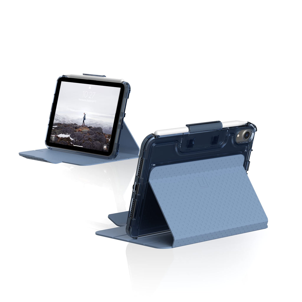 [U] by UAG iPad Mini Case (6th Gen, 2021) [8.3-inch Screen] Lucent Lightweight Ultra-Slim Shockproof Smart Folio Protective Cover with Auto/Sleep Wake & Pencil Holder, Black
