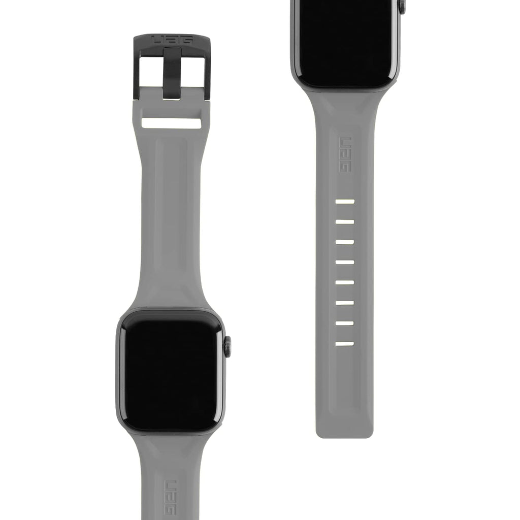 UAG Apple Watch Band 49/46/45/44mm, iWatch Series Ultra 2/Ultra/4-10/SE 2/SE Silicone Band Scout Slim Adjustable Waterproof Sporty Replacement Watch Strap, Black