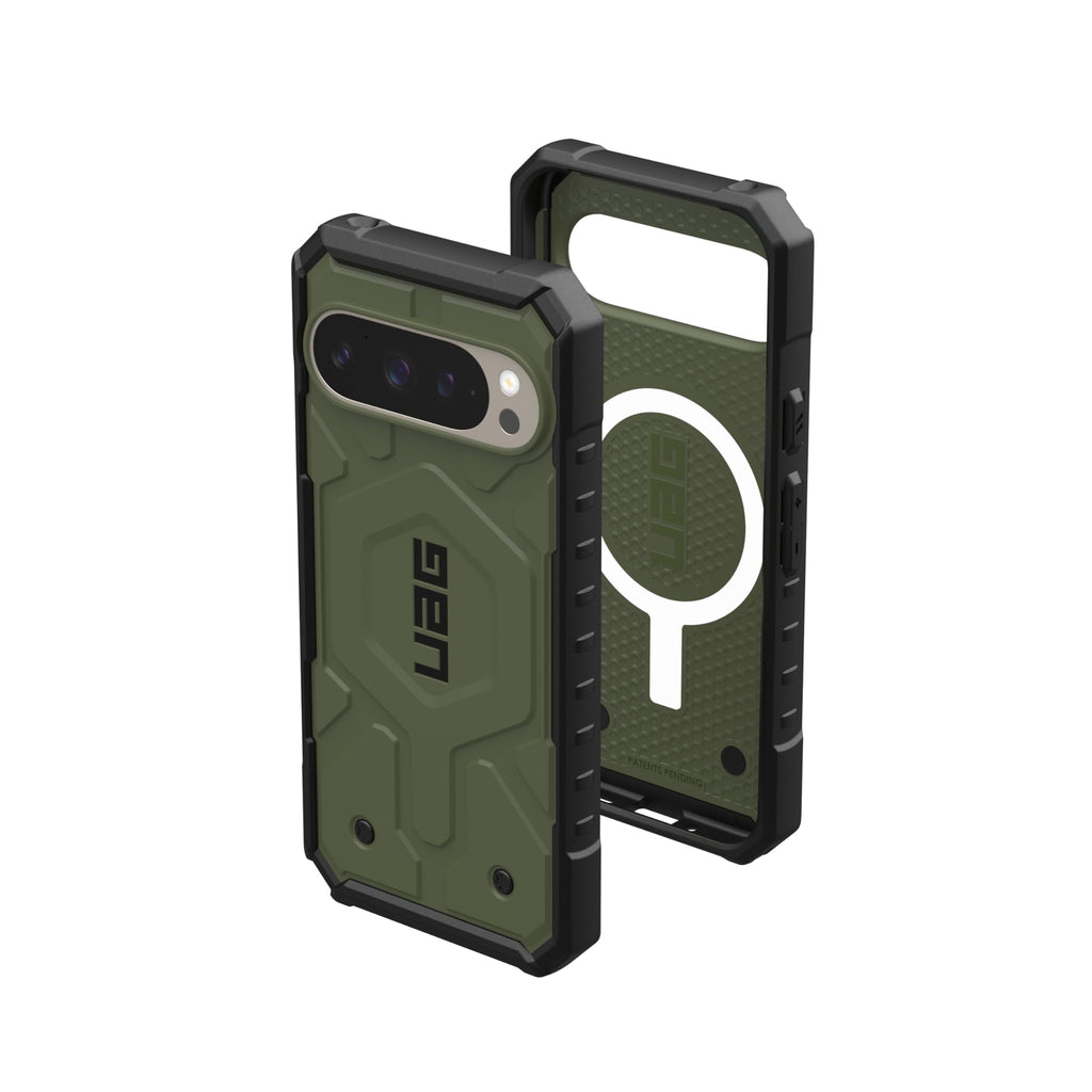 UAG Made for Google Pixel 9 Pro Case Pathfinder Black, Compatible with Magnetic Charging Rugged Anti-Scratch Shockproof Military Drop Tested MIL-STD Protective Cover - PhoneStore 豐達網上商店