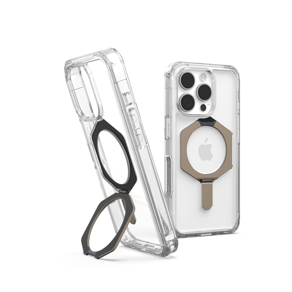 UAG iPhone 16 Pro Case 6.3" Plasma XTE - Compatible with MagSafe Charging & Kickstand Rugged Shockproof Anti-Slip Military Grade Protective Cover, Ash/Titanium - PhoneStore 豐達網上商店