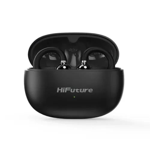 HiFuture FLEXCLIP AI增強環境降噪ENC開放式無線耳機，30小時續航，輕巧設計