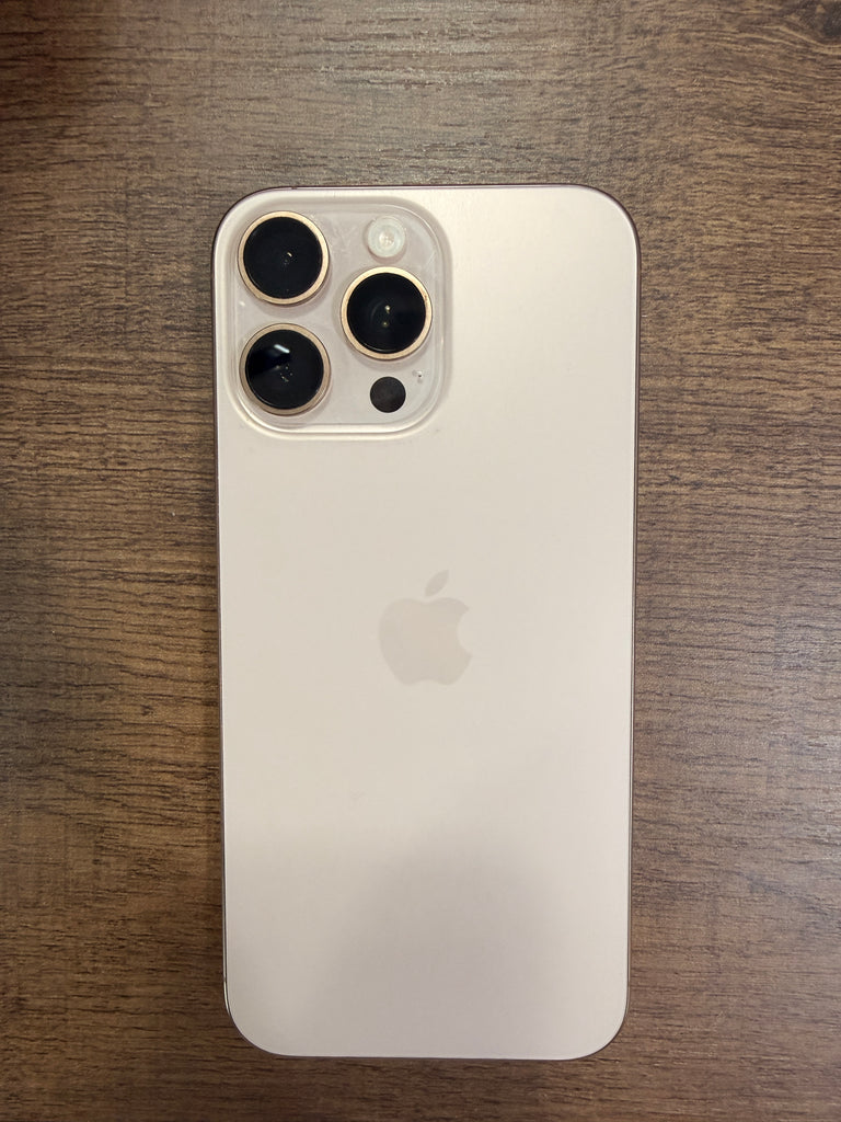 iPhone 16 Pro Max 金色 256GB 二手機