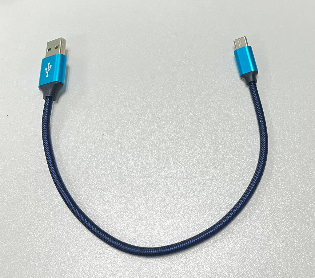 KOS 編織網金屬頭 Cable 25cm短線 - PhoneStore 豐達網上商店